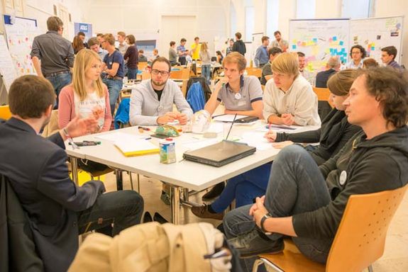 Gruppe von Studierenden