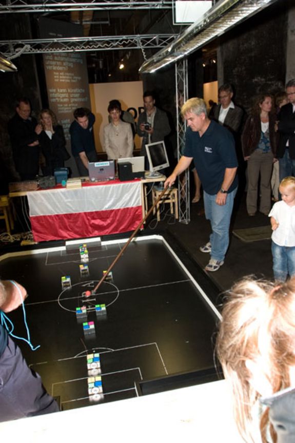 Roboterfußballer