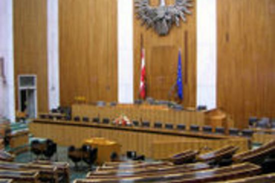 Sitzungssaal Nationalrat