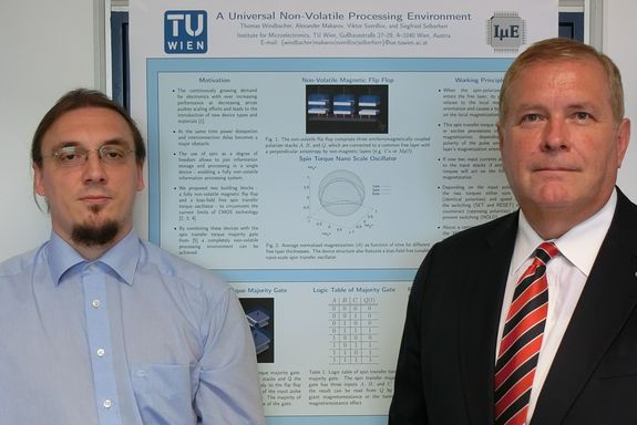 Thomas Windbacher (left) and Siegfried Selberherr