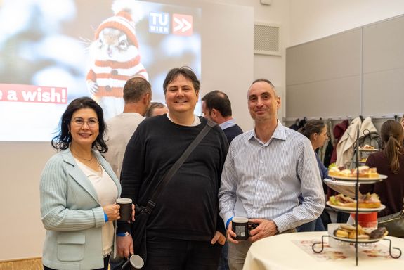 [Translate to English:] M. Reiss mit Gästen