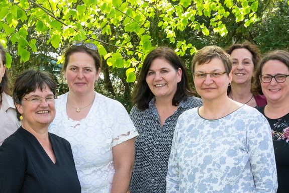 Mitglieder des AKG der TU Wien (2018) Mitglieder des AKG der TU Wien (2018): Paulus Ebner, Sabine Plakolm, Annette Foelske, Margit Pohl, Karin Poljanc, Gabriele Plepelits, Klaudia Hradil, Ursula Adam, Kerstin Schneider-Hornstein, Katharina Prinzenstein, Gesa Witthöft, Verena Mrazky (v. l. n. r.)