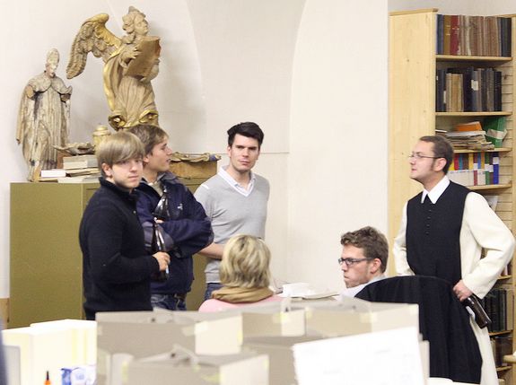 Studierende der TU Wien planen eine neue Schatzkammer für das Stift Zwettl