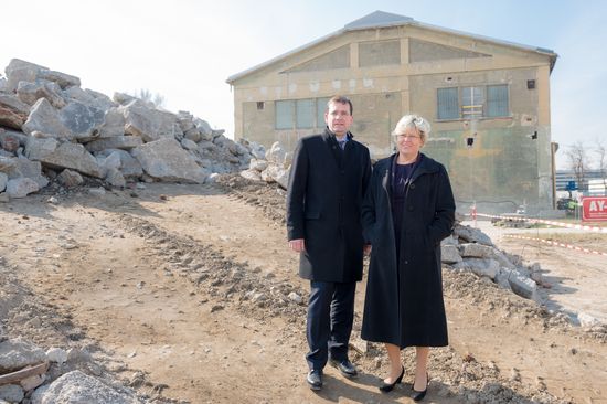 BIG-Geschäftsführer Hans-Peter Weiss, TU-Rektorin Sabine Seidler