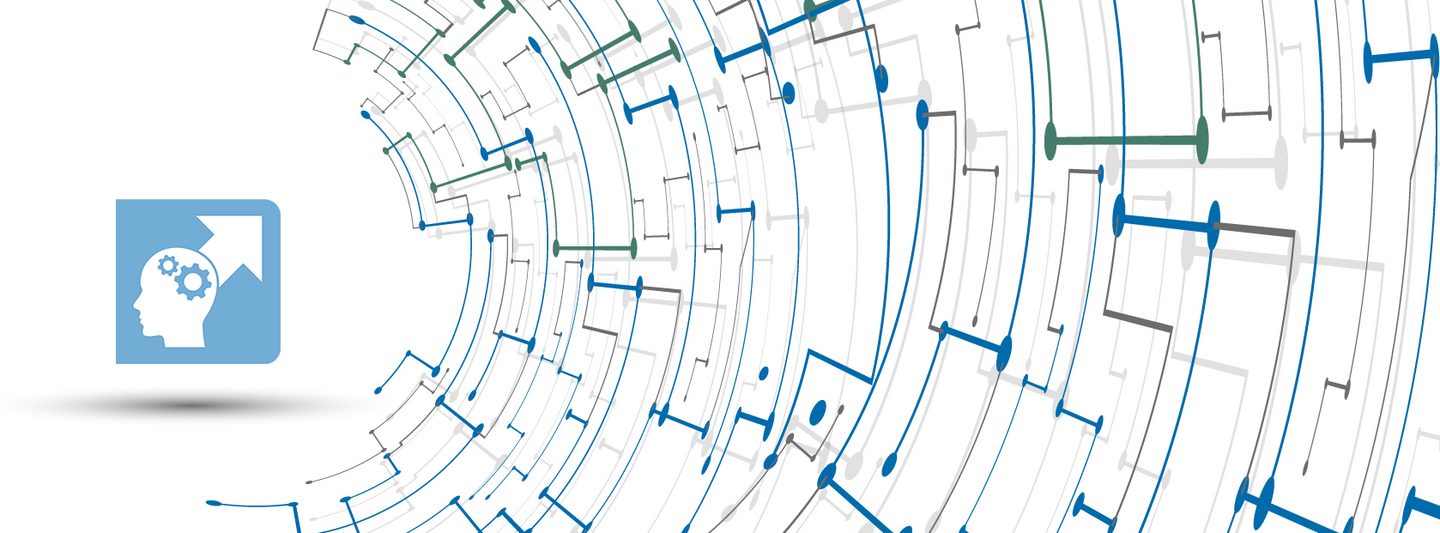 Abstract depiction of a network