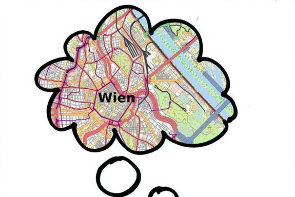Stadtplan von Wien