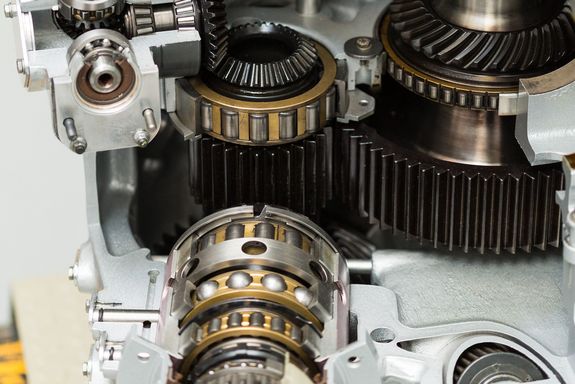 rotary gear of a BO105