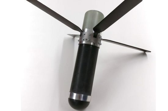 Das Messgerät, das aus 75 km Höhe seinen Weg zum Boden zurück finden soll