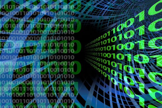 Binärcode-Symbolbild