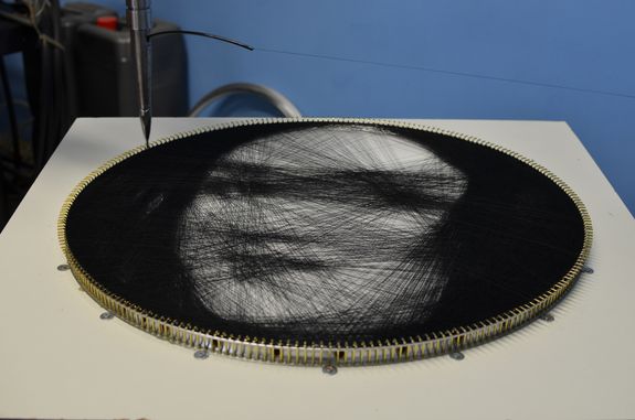 Ein Portrait von Ada Lovelace entsteht