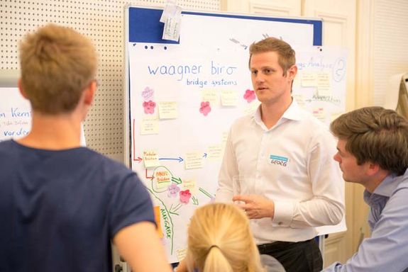 Gruppe von Studierenden