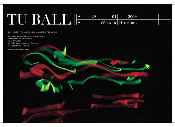 TU Ballplakat 2009