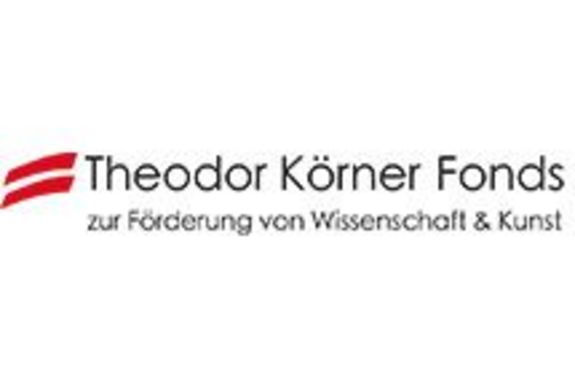 Logo der Körnerstiftung: rot-weiß-roter Strich mit Schriftzug der Stiftung