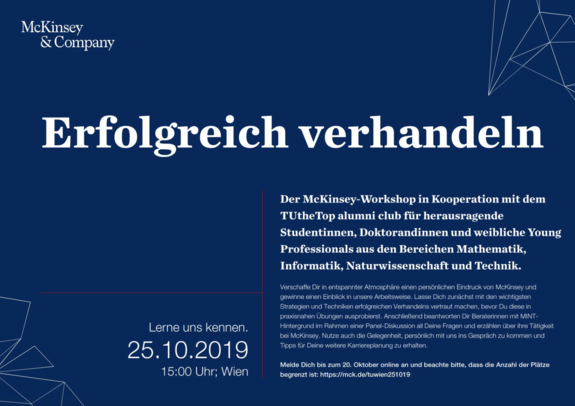 Erfolgreich verhandeln mit McKinsey & Company