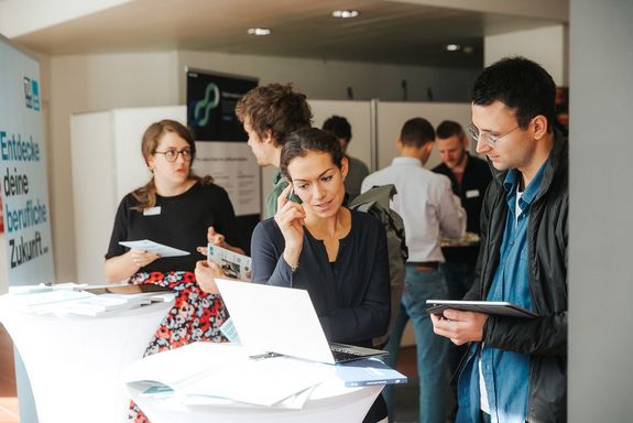 TU Career Center Beratung am Welcome Day