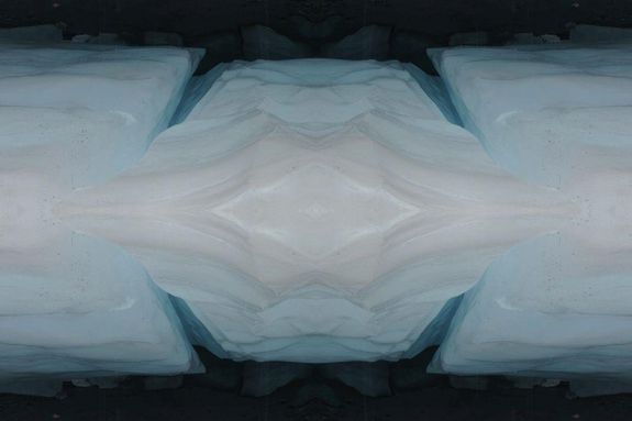 Bild aus der „Eis-Projekt“-Serie von Reinhard Prenn