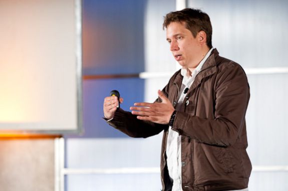 Der Gründer von OpenStreetMap Steve Coast (Copyright: http://wiki.openstreetmap.org/wiki/User:Steve)