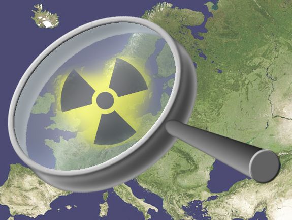 Europas Belastung durch radioaktive Partikel wurde genau unter die Lupe genommen.