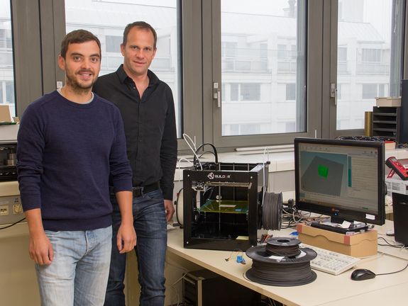 Christian Huber (l) und Dieter Süss (r). Christian Huber (l) und Dieter Süss (r).