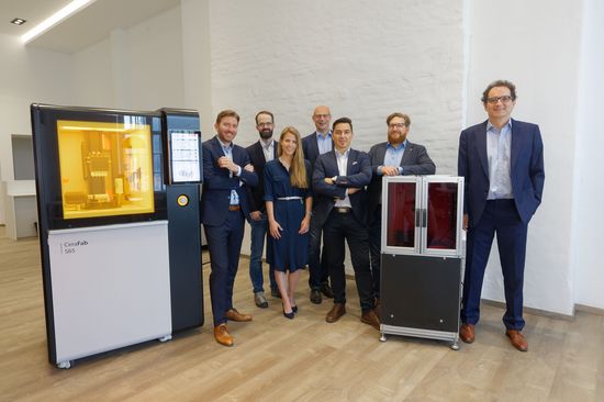 Teamfoto Cubicure UpNano und Lithoz 