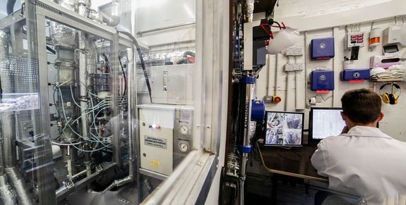 Versuchsanlage und Controll Center