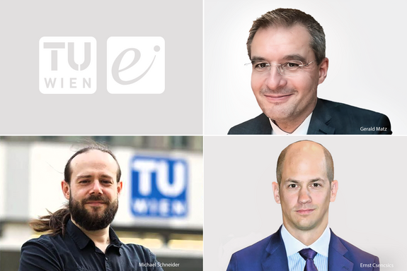 Gerald Matz, Michael Schneider und Ernst Csencsics