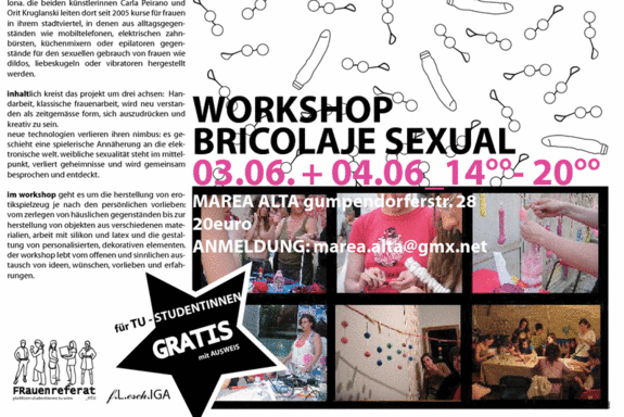 Flyer Workshop Bricolaje Sexual