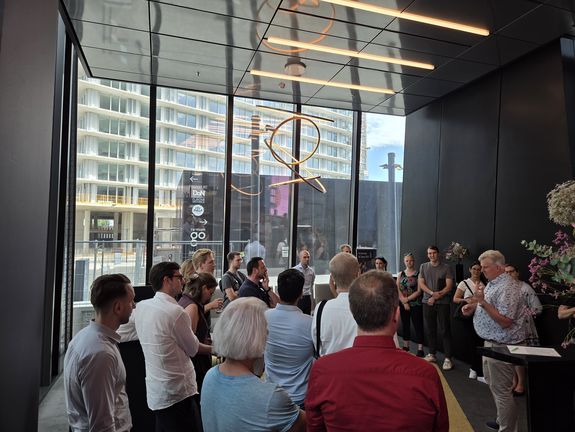 Welcoming of the tour participants