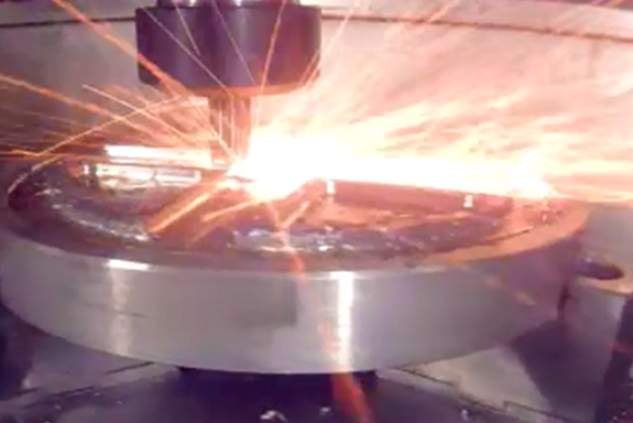machining of a precision part