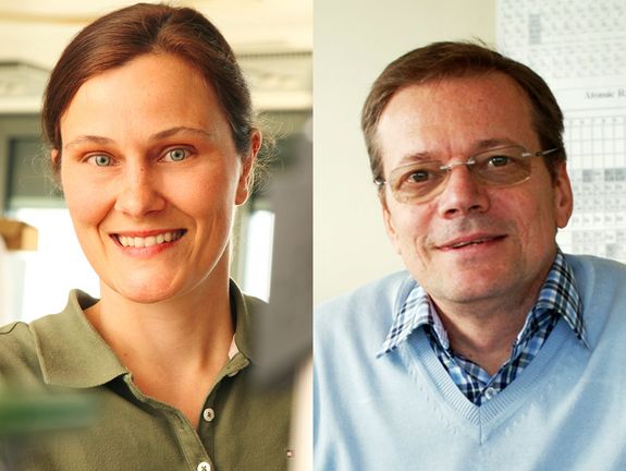 Prof. Silke Bühler-Paschen und Prof. Andrey Prokofiev
