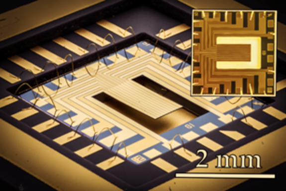 ©TU Wien/Pfusterschmied - Piezoelektrische Mikro-Elektro-Mechanisches Bauelement