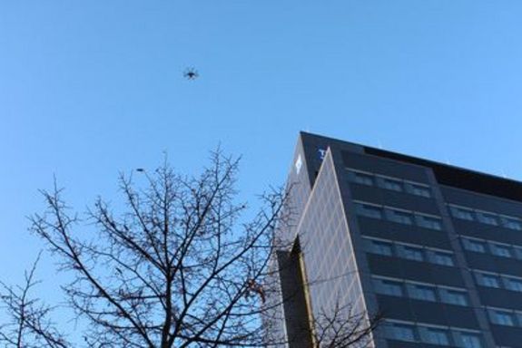 Drone at work1