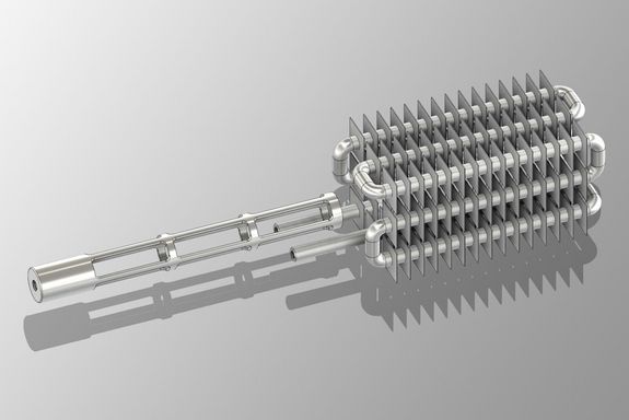 Module for highly dynamic recycling of waste heat