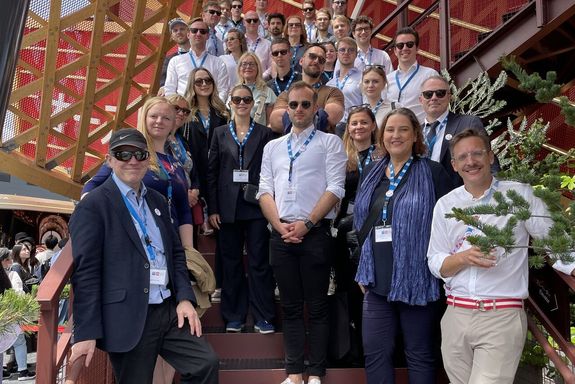 Gruppenbild EXPO 2025 Österreich Pavillon
