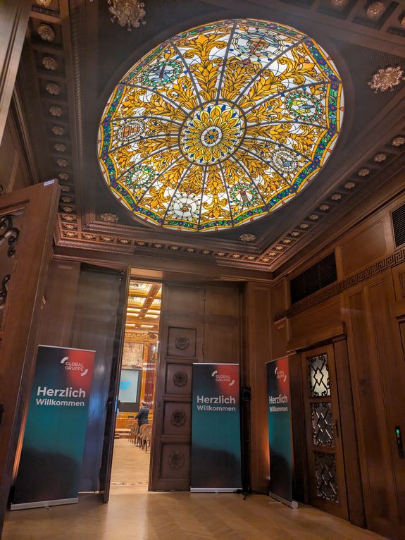 Foyer to the lecture hall (Park Hyatt Hotel)