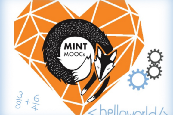 Plakat "MINT MOOCs"