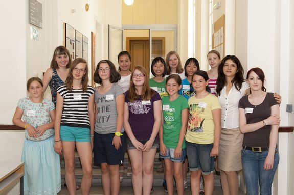 Begeisterte Teilnehmerinnen (Foto: Matthias Heisler, WIT-Projekt TU Wien)