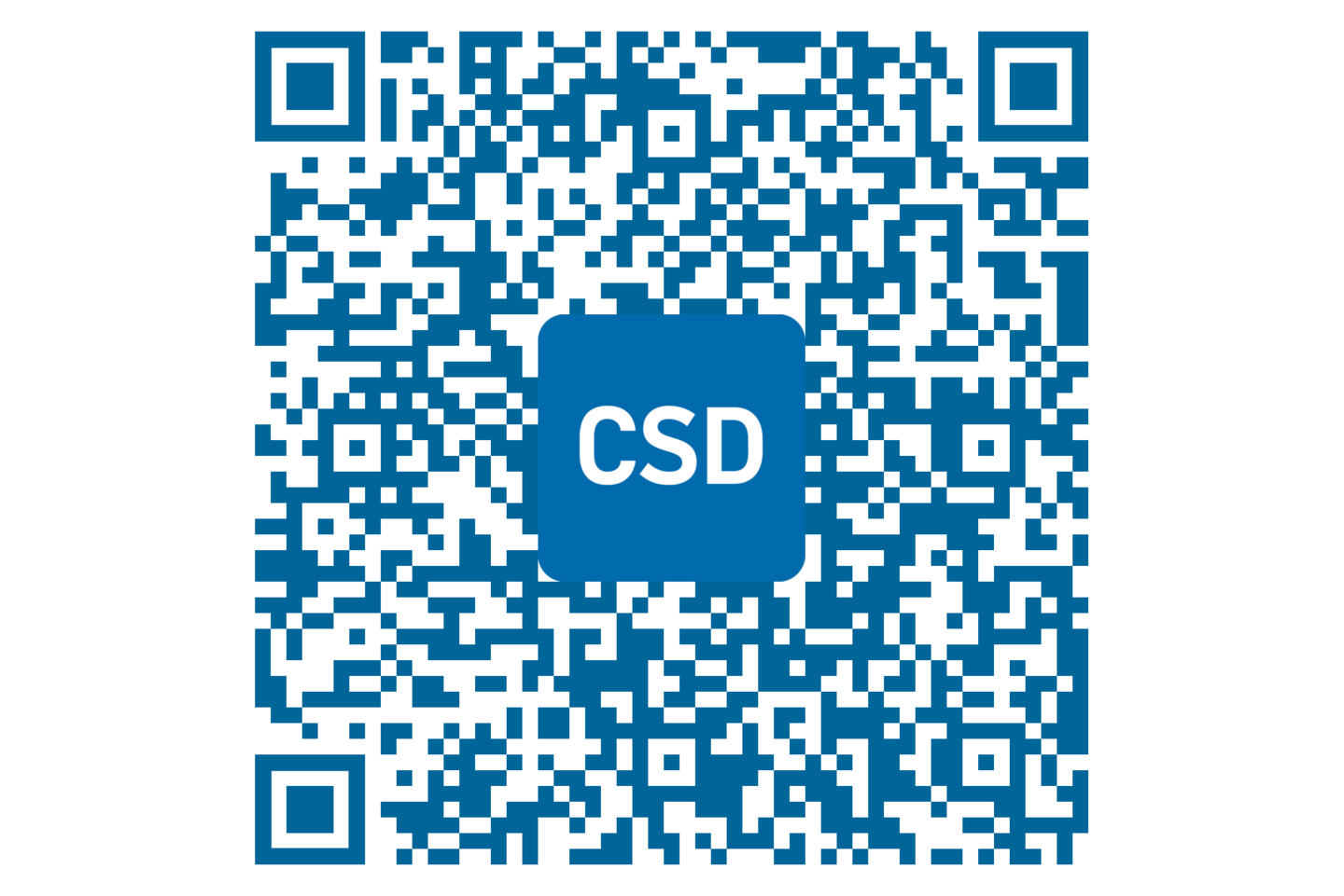 show QR-Code CSD in the Bottom