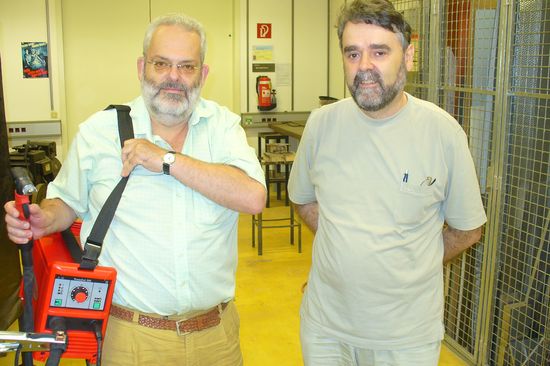 Herbert Störi und Johann Laimer