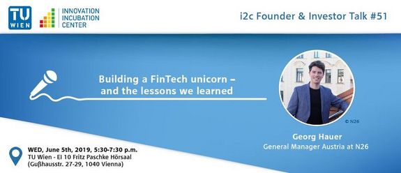 Flyer mit Portrait des Vortragenden und allen Infos zum Talk #51