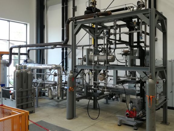 Die Pilotanlage an der TU Wien