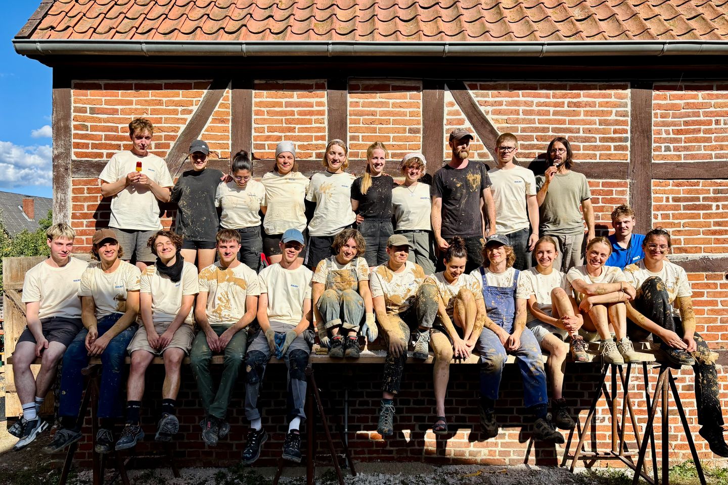 a group of people