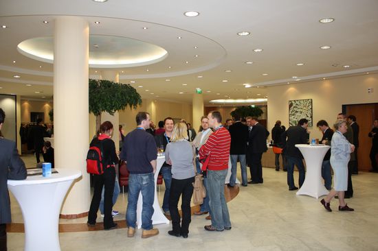 Sektempfang im Europa Saal