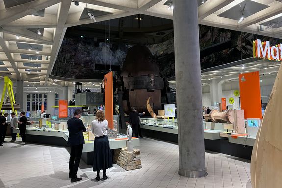Ausstellungsfläche von Materialwelten