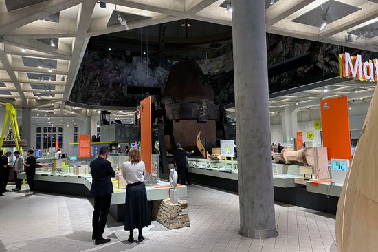 Ausstellungsfläche von Materialwelten