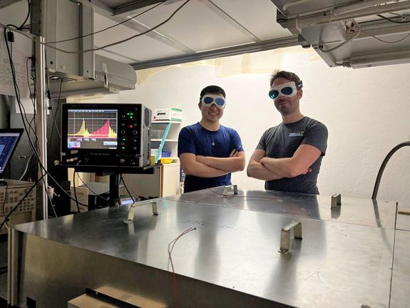 Hongtao Hu und Vinzenz Stummer