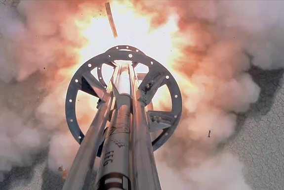 Das Triebwerk ist gezündet