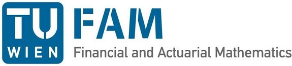 Logo of the research unit Financial and Actuarial Mathematics (FAM) at TU Wien
