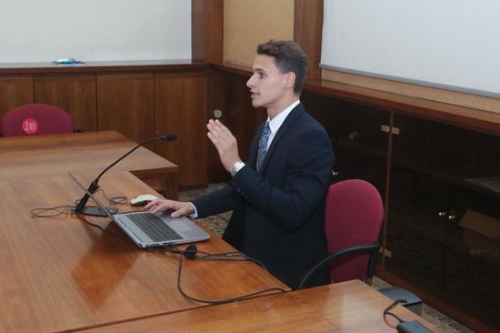 Andrea Ademollo an der Universität von Florence