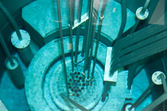 Tscherenkow-Leuchten im Forschungsreaktor der TU Wien